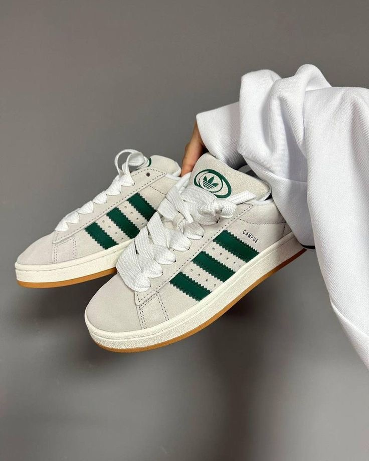 Premium Quality Ash and green Adidas Campus