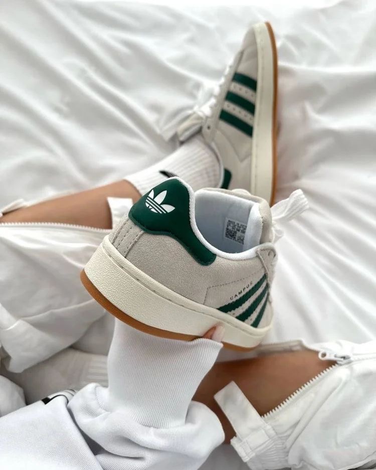 Premium Quality Ash and green Adidas Campus