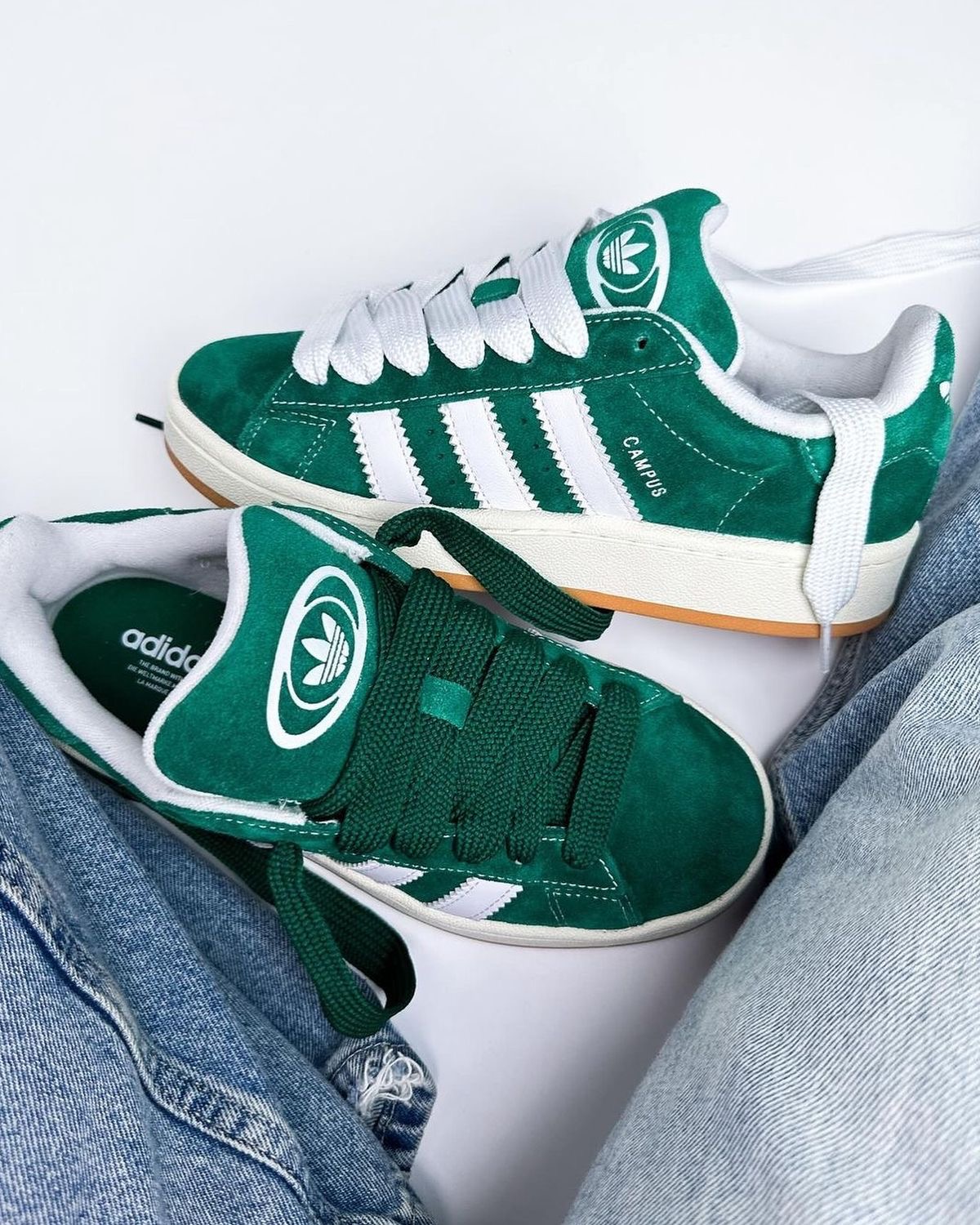 Premium Quality Green Adidas Campus