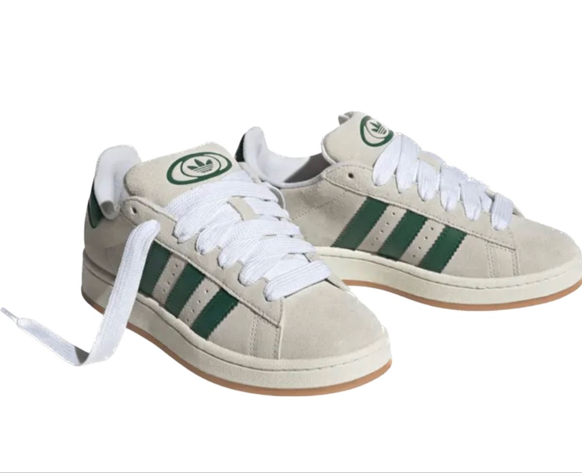 Premium Quality Ash and green Adidas Campus