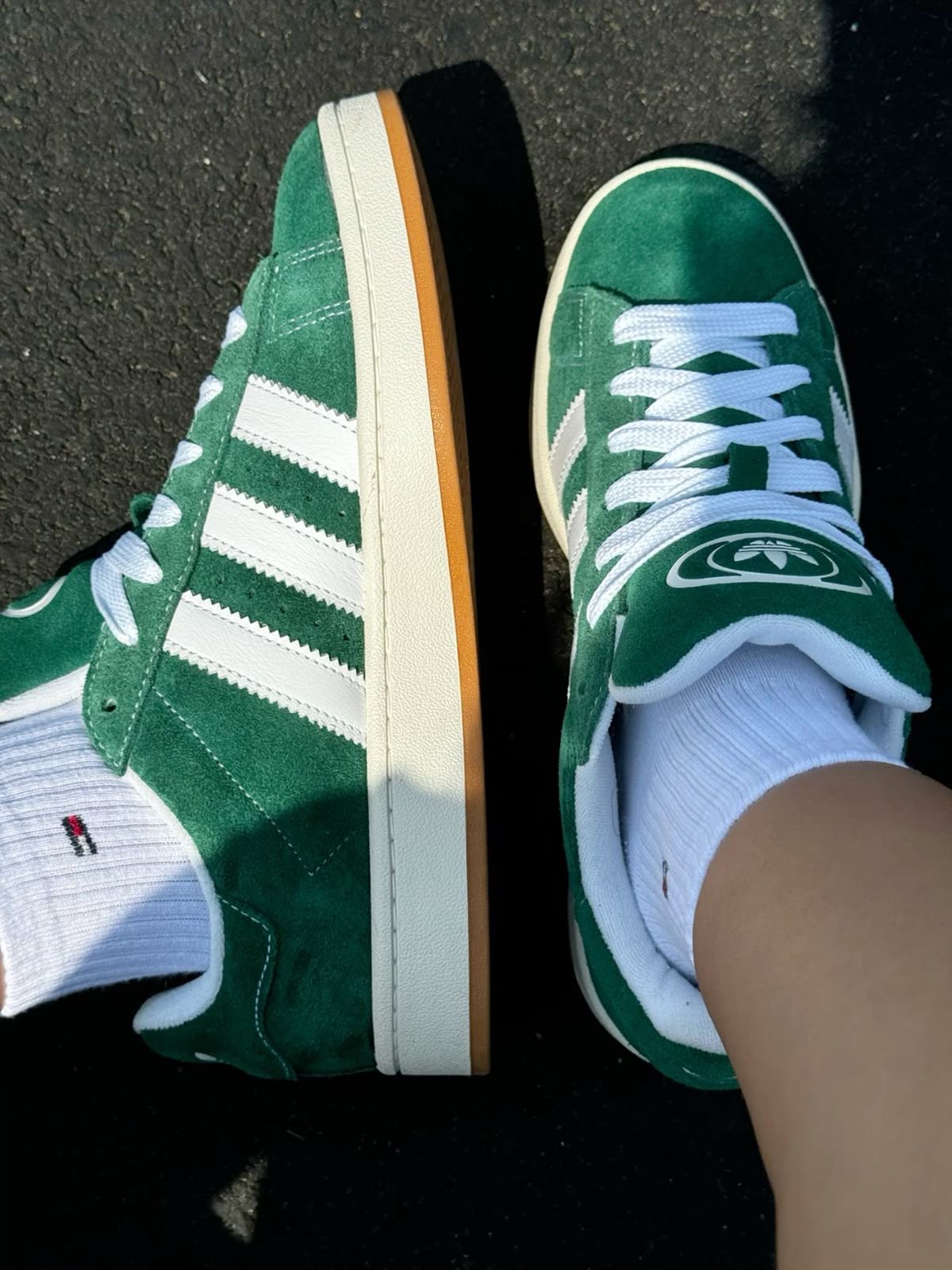 Premium Quality Green Adidas Campus