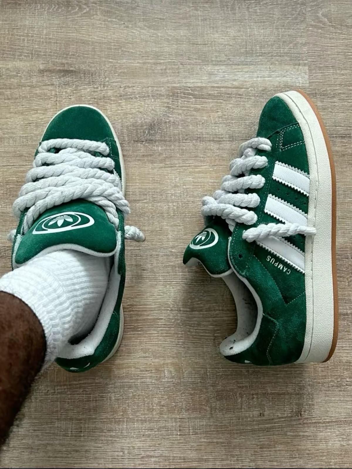 Premium Quality Green Adidas Campus
