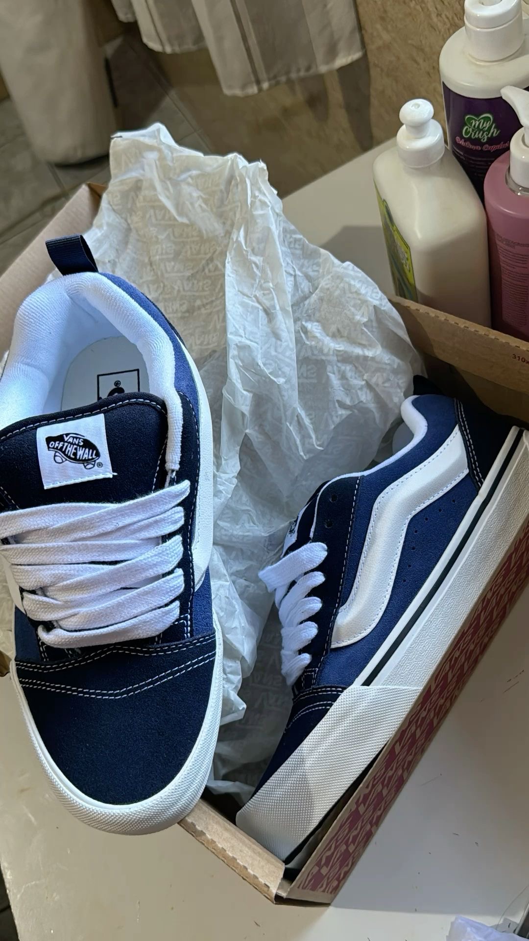 Vans off the wall Chunky blue