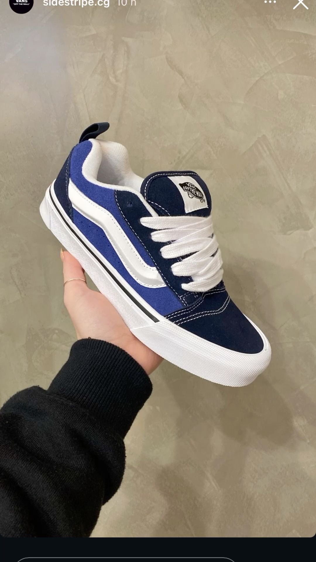 Vans off the wall Chunky blue