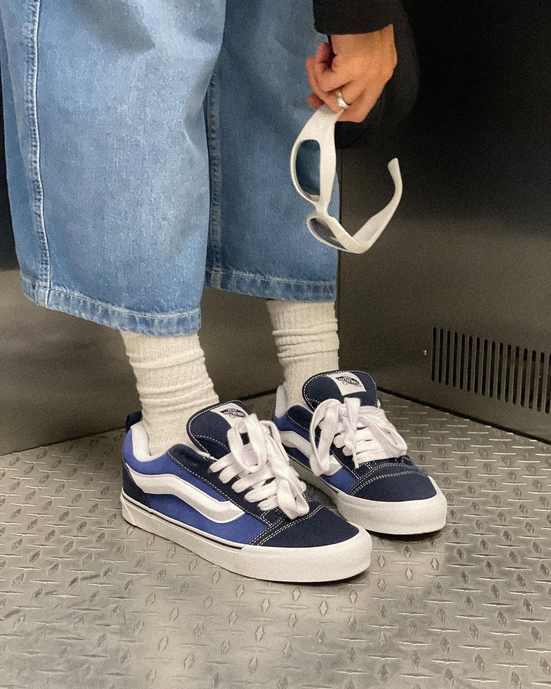 Vans off the wall Chunky blue