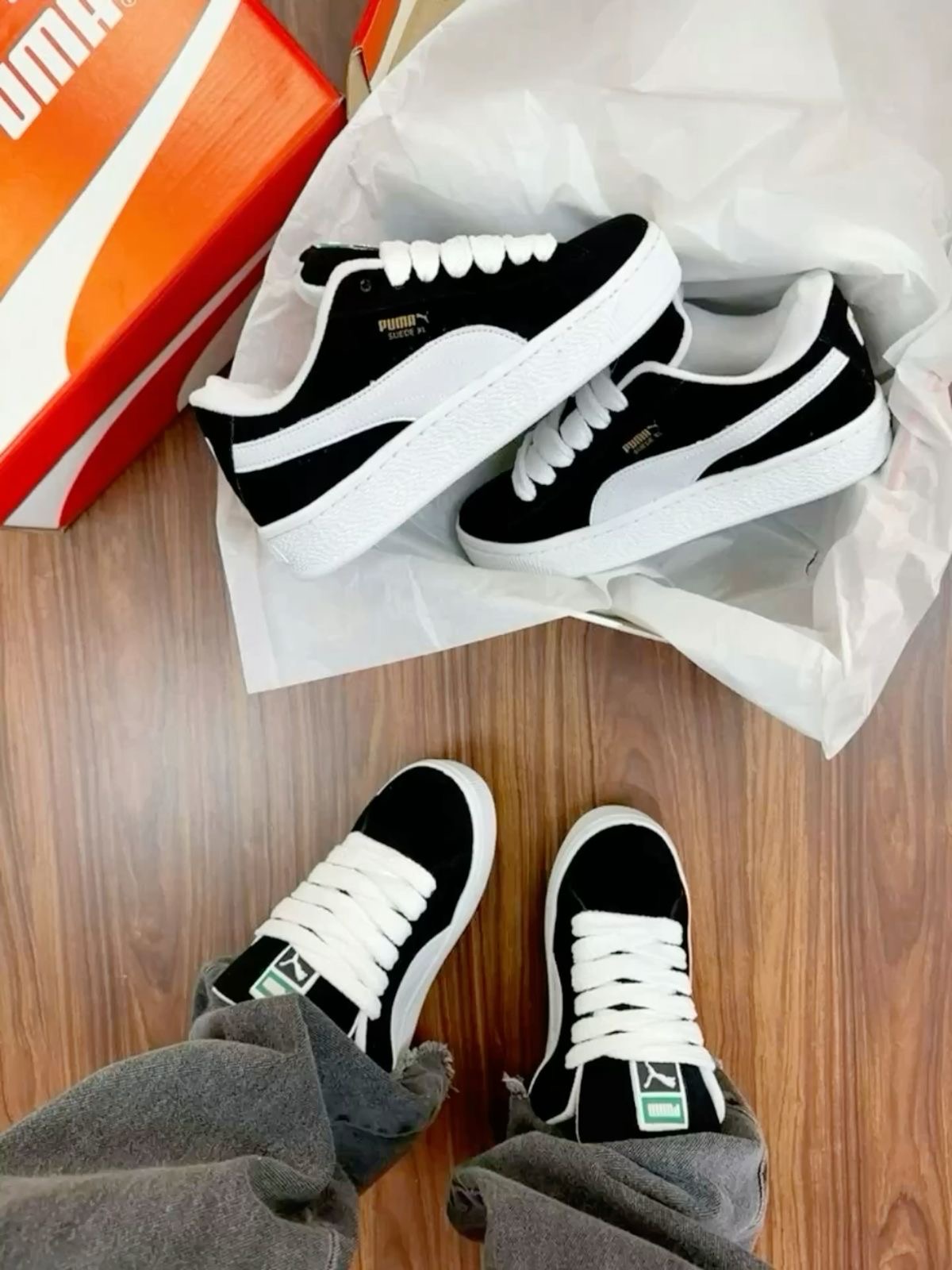 Puma Suede xl Black