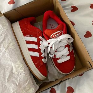 Premium Quality Red Adidas Campus