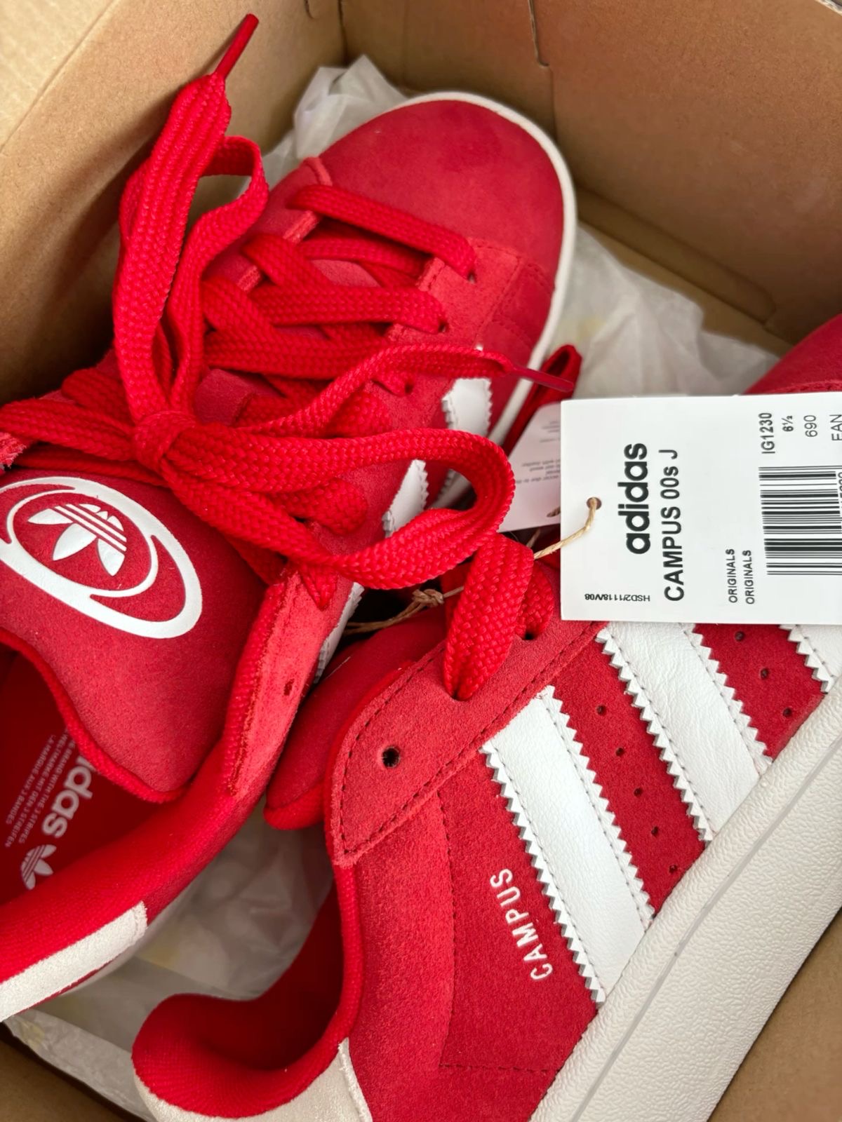 Premium Quality Red Adidas Campus