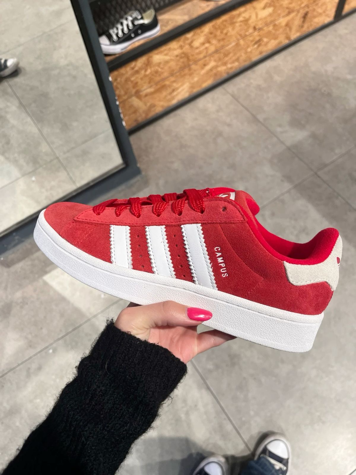 Premium Quality Red Adidas Campus