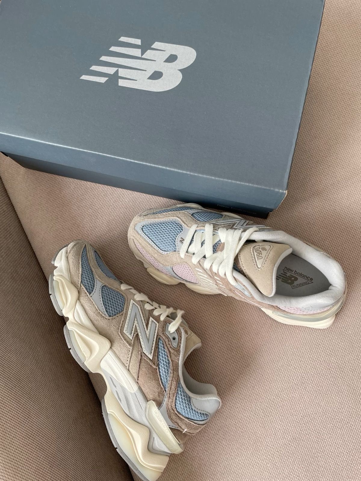 New Balance 9060 (NB) Sea Salt  Premium Quality