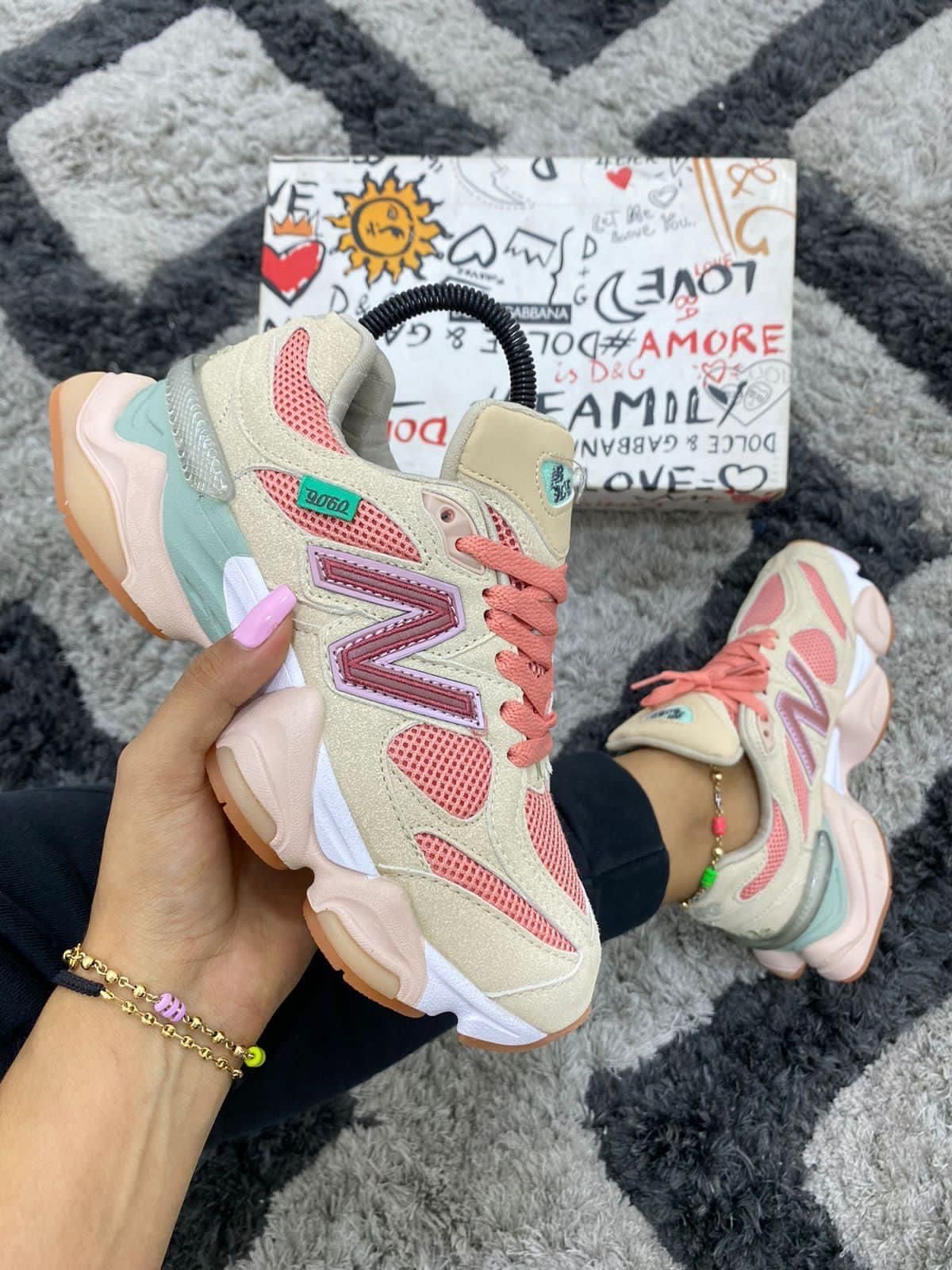 New Balance 9060  Pink (Premium Quality)