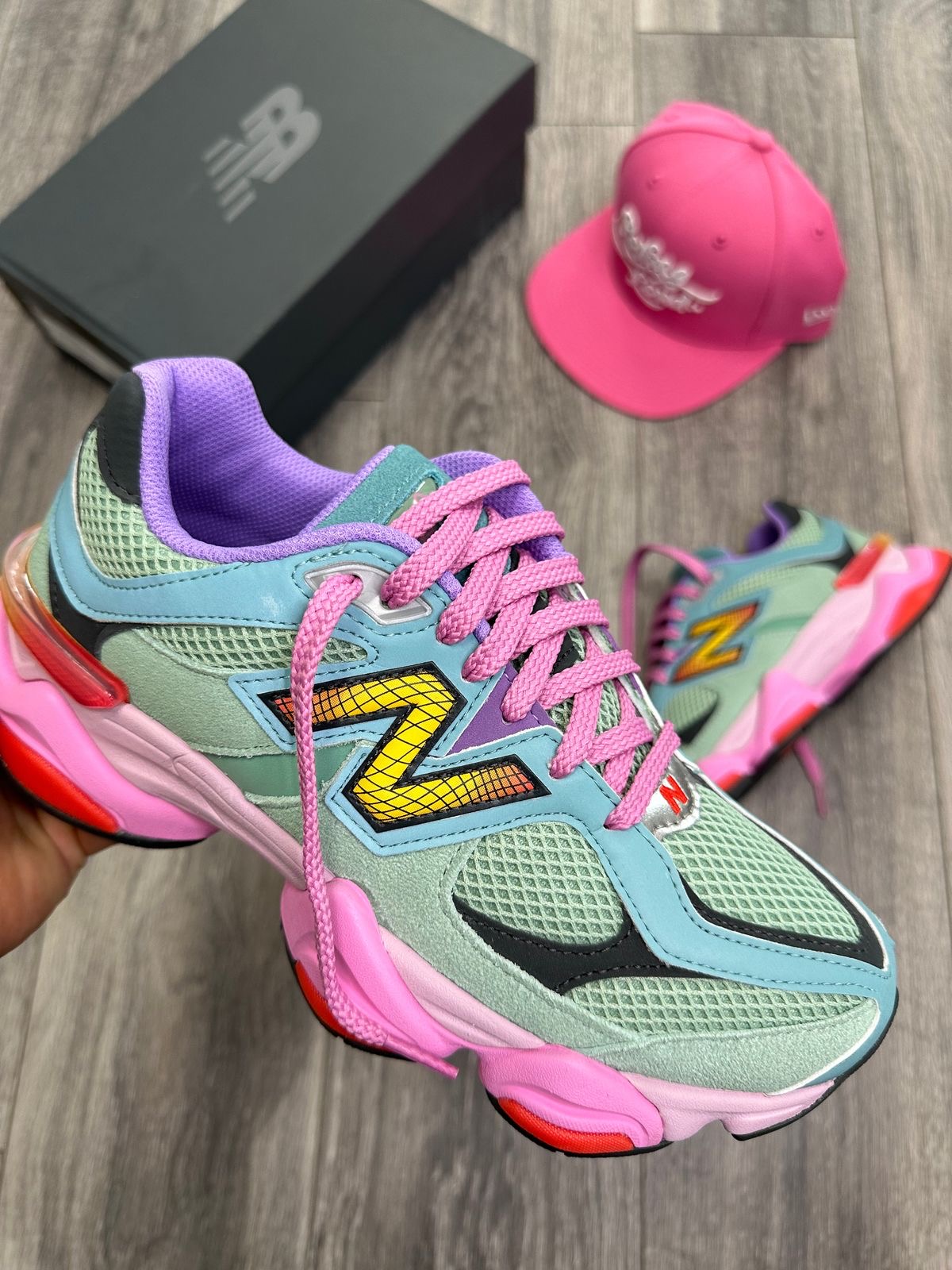 Premium Quality NB 9060 Multi colored deep