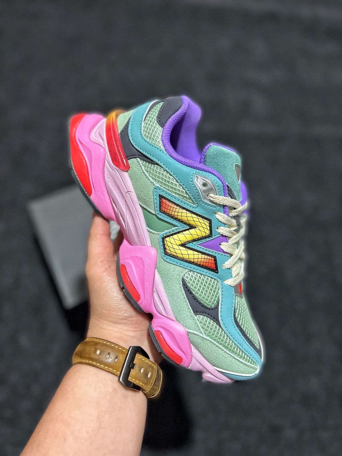 Premium Quality NB 9060 Multi colored deep