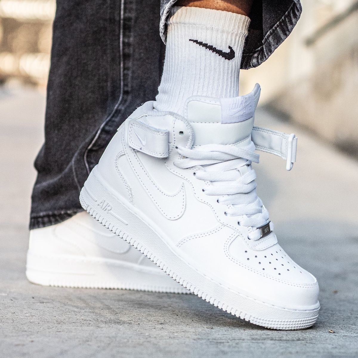 Premium Quality Airforce 1 Hightop white