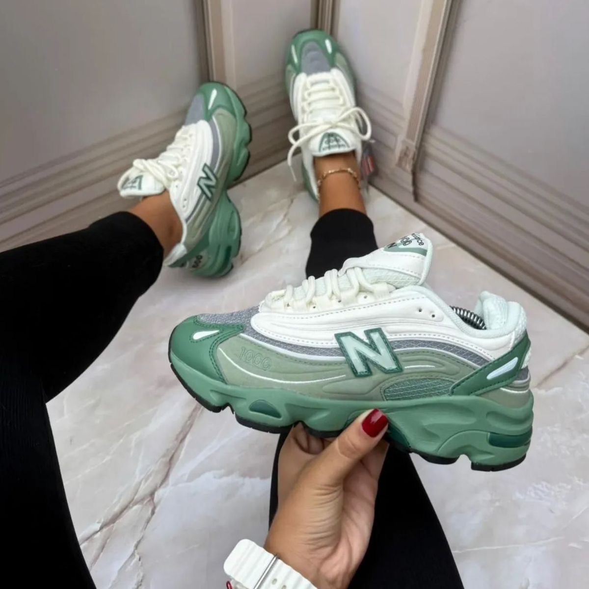 New Balance 1000 Green Premium Quality