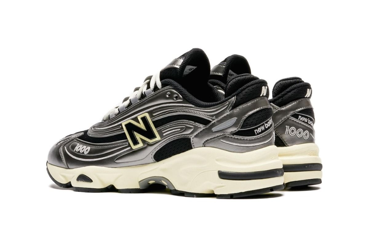 New Balance 1000 Premium Metallic Sliver