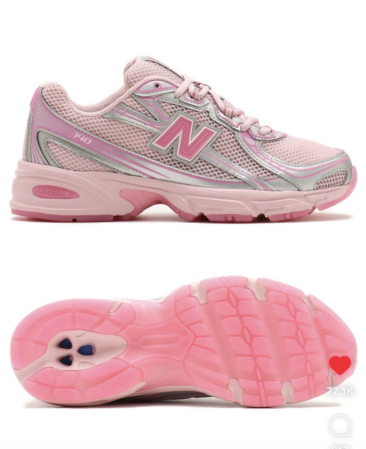 PREMIUM QUALITY NB 740 PINK
