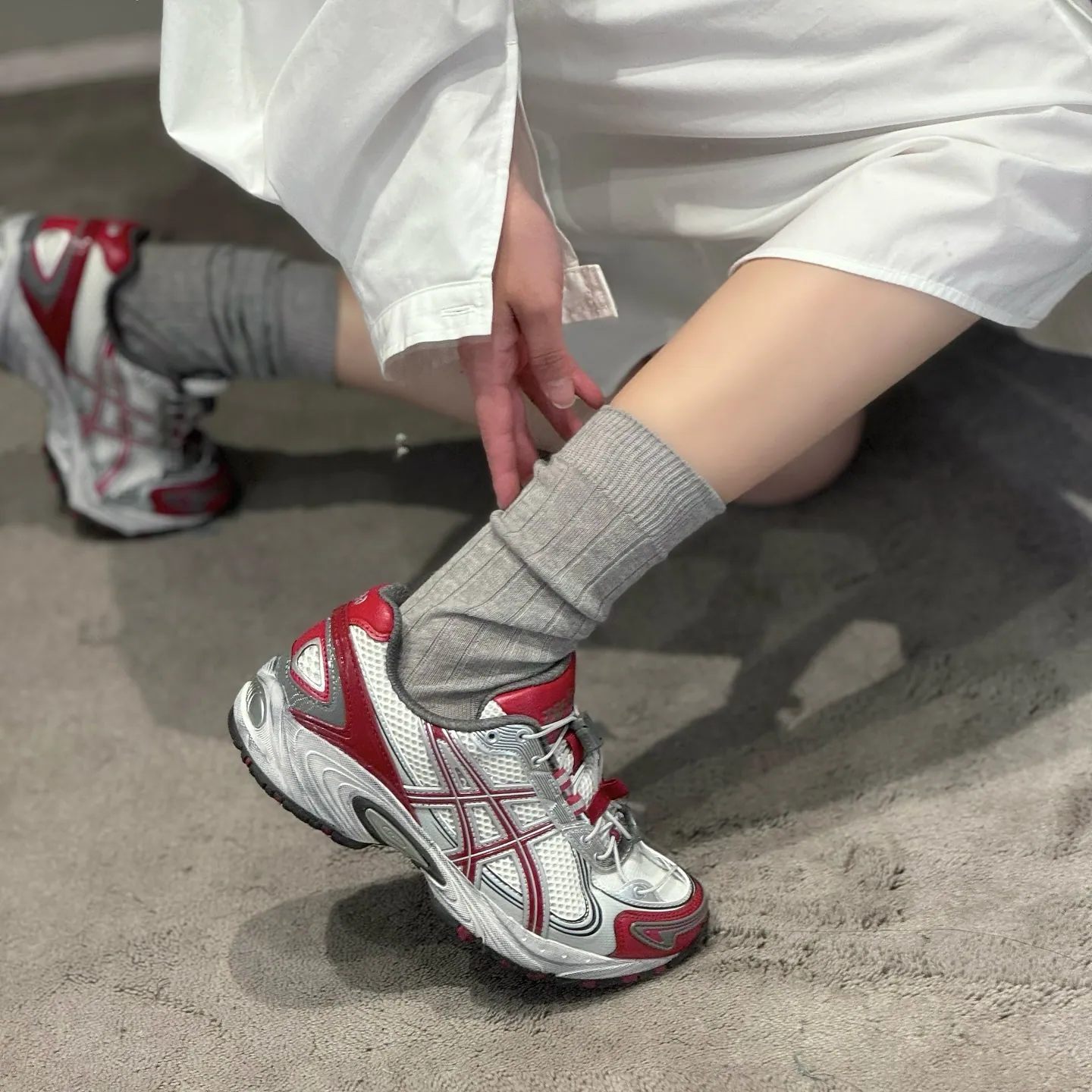 ASICS GEL-KAHAYA TR V4 double lace premium quality.
