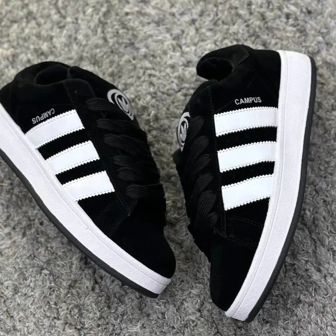 ADIDAS CAMPUS 00s White Sole ( Black flat )