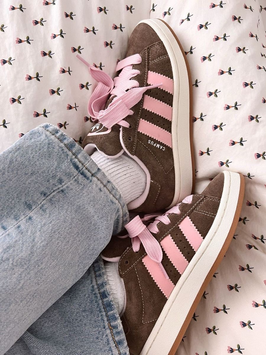 Adidas Campus Chocolate & Pink Premium Quality