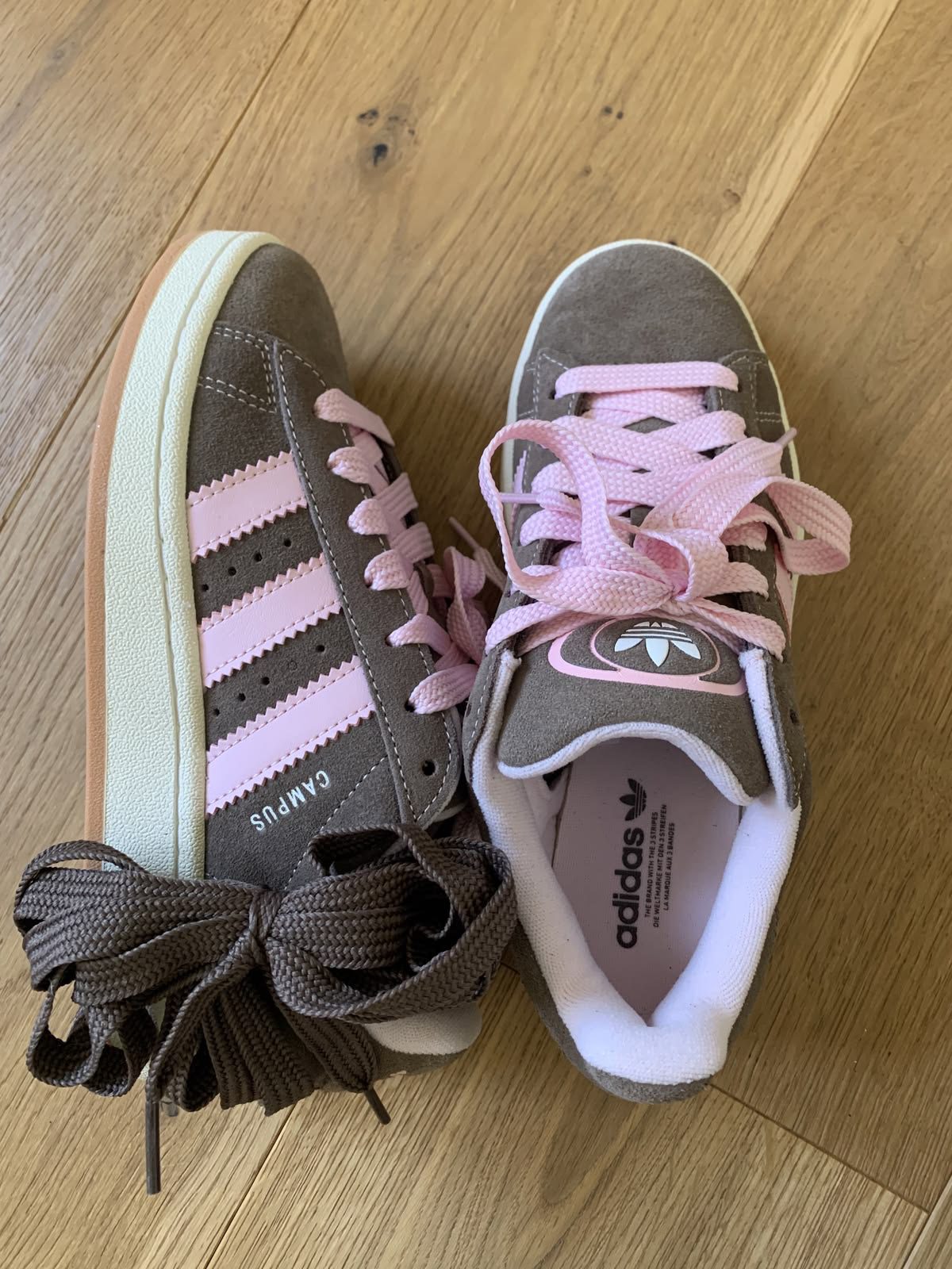Adidas Campus Chocolate & Pink Premium Quality