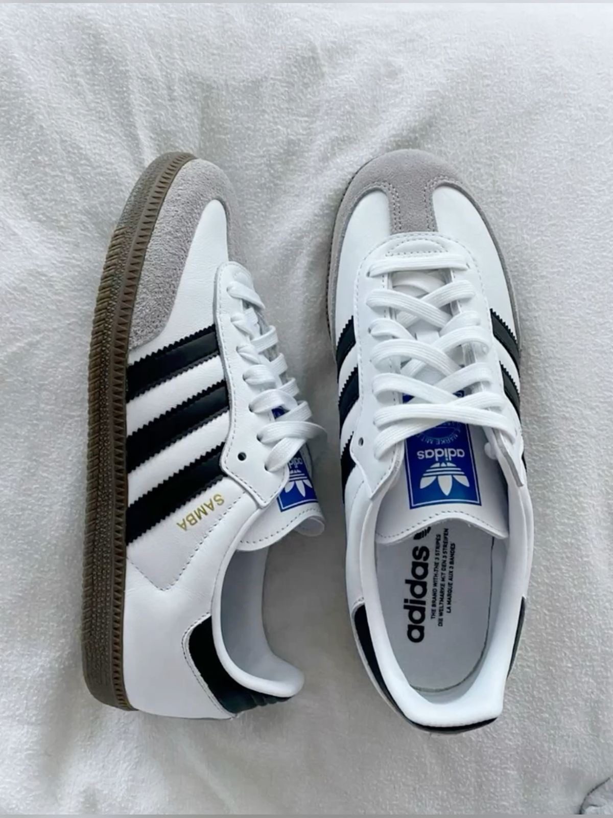 ADIDAS SAMBA White ( Premuim Quality)