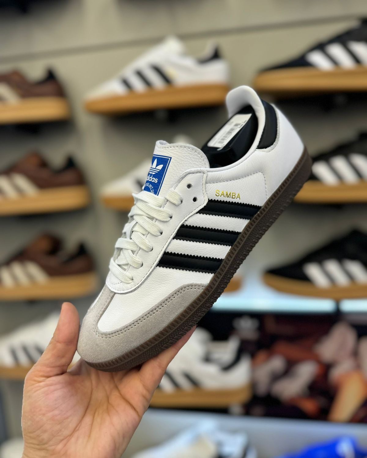 ADIDAS SAMBA White ( Premuim Quality)