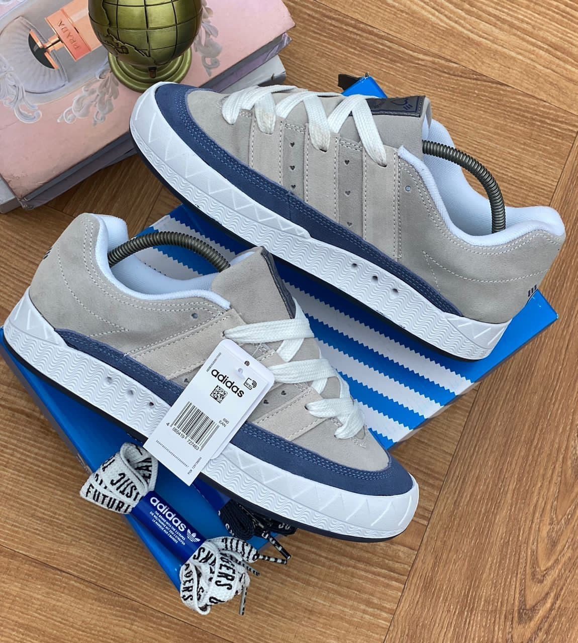 ADIMATIC GREY ADIDAS (Premium Quality)