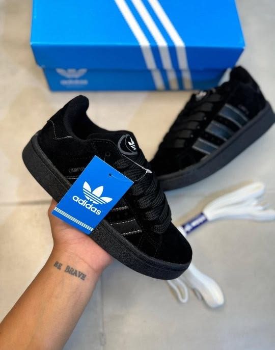 ALL BLACK ADIDAS CAMPUS 00s Premium Quality