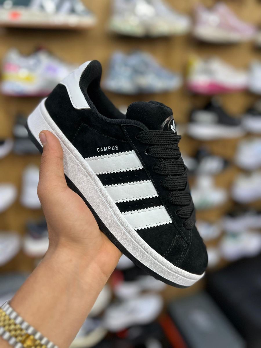 ADIDAS CAMPUS 00s White Sole ( Black flat )