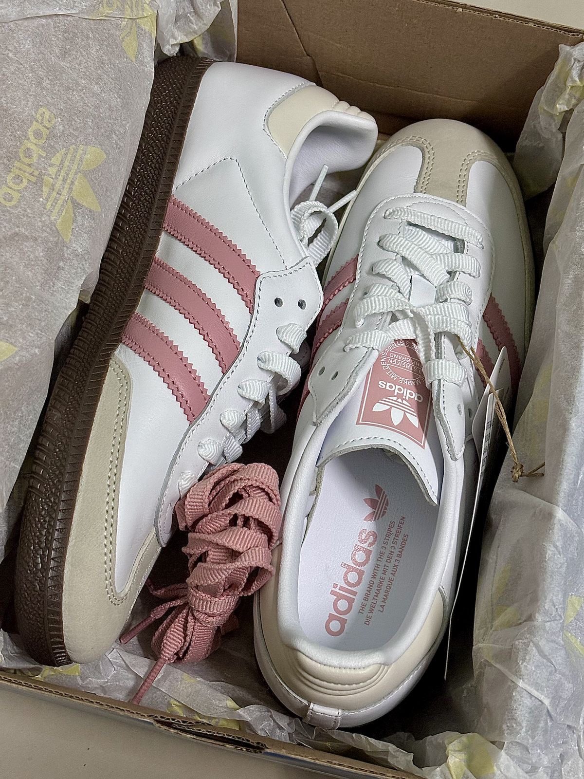 Pink Adidas Samba