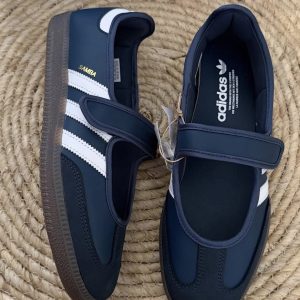 Black Adidas Samba Mary Jane Ballerina