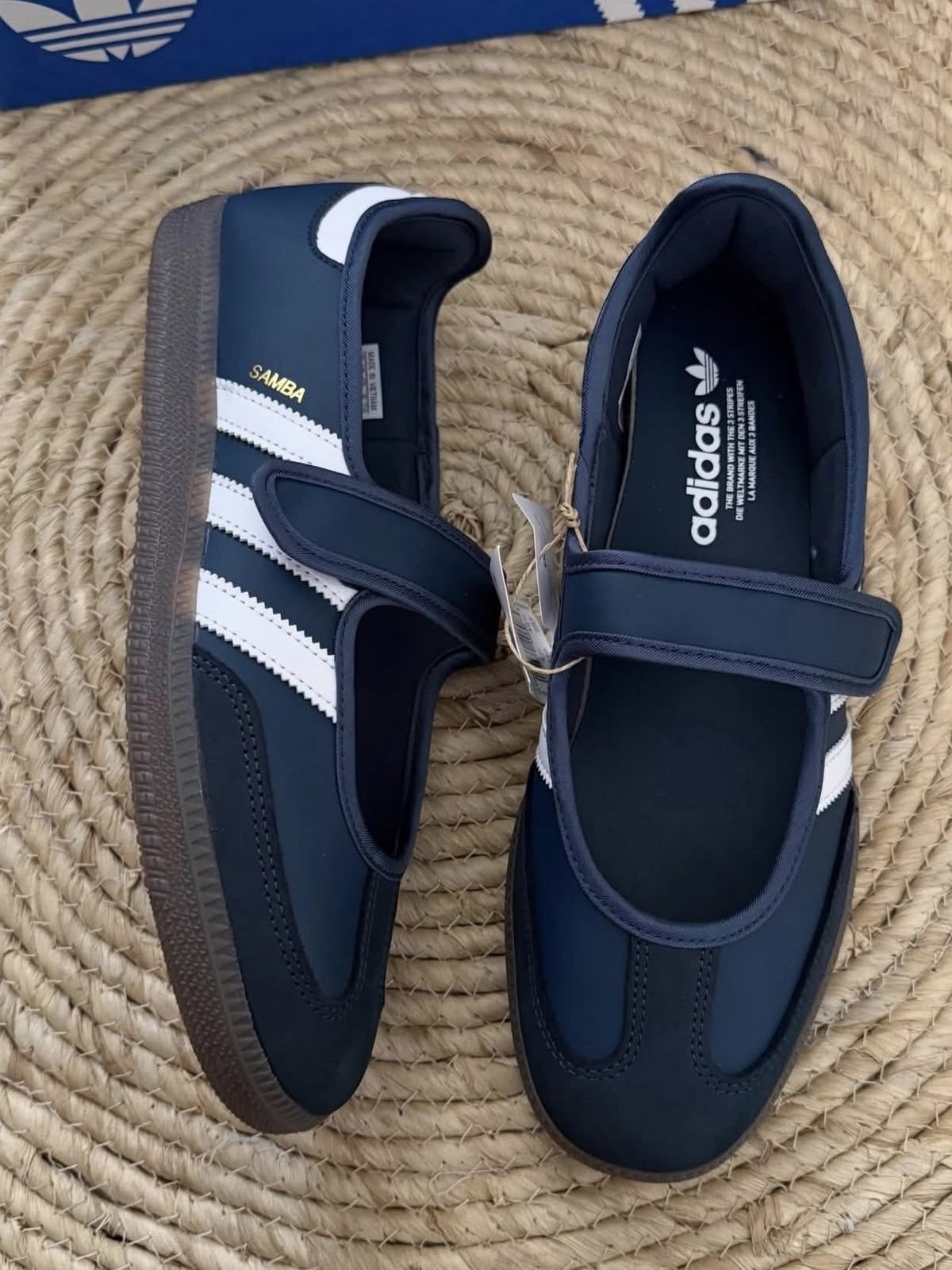 Black Adidas Samba Mary Jane Ballerina