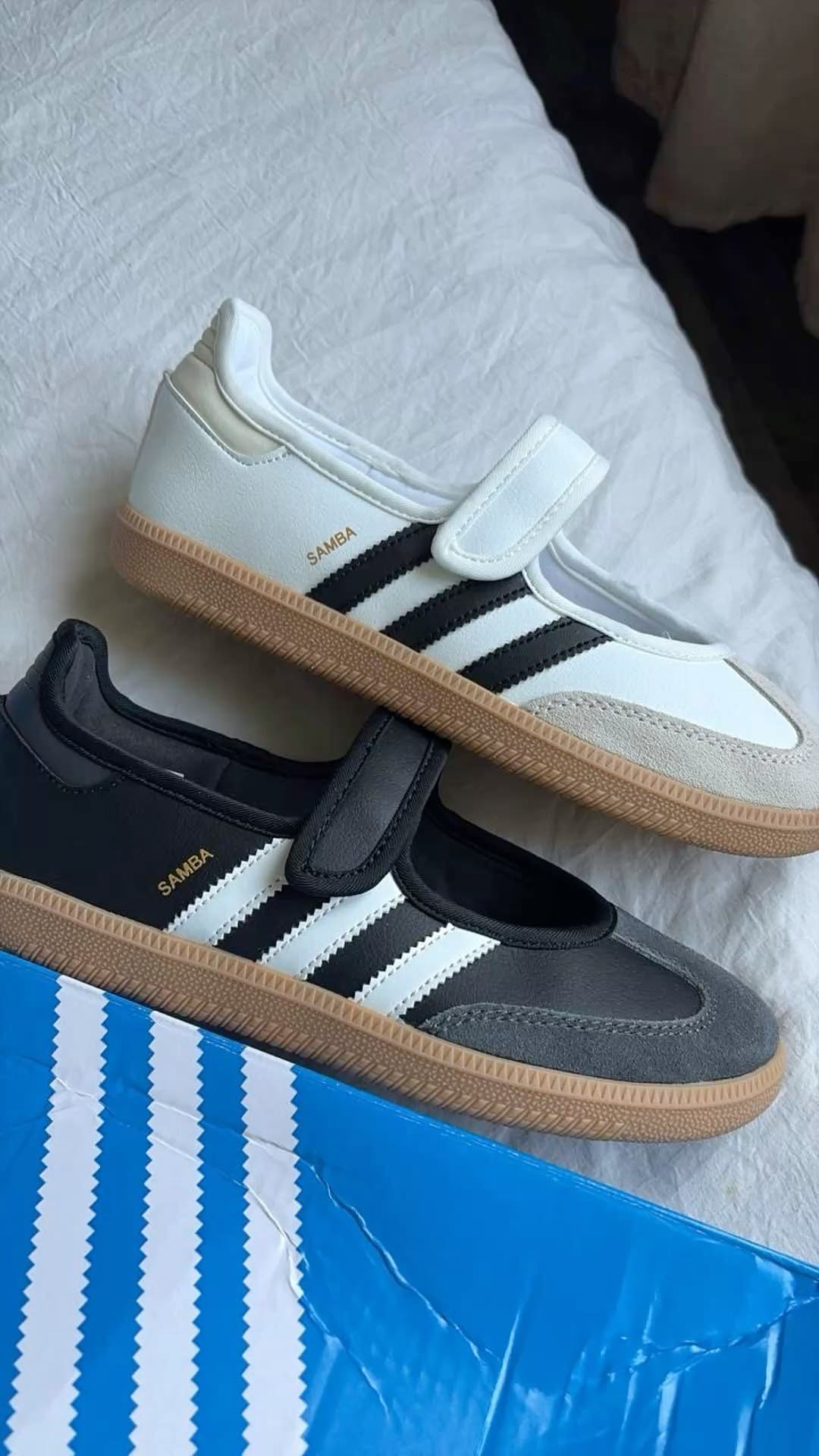 Black Adidas Samba Mary Jane Ballerina
