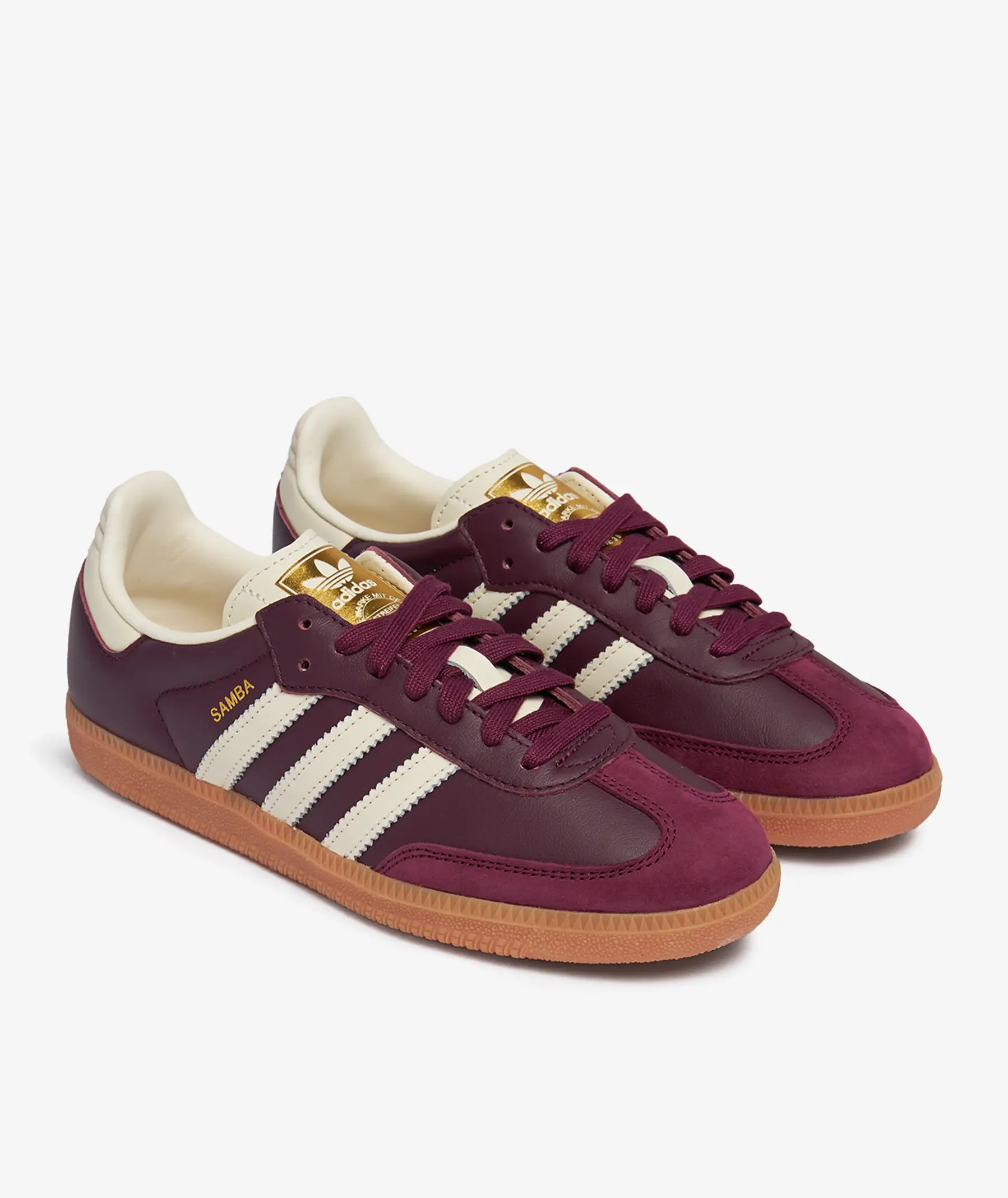 Adidas Samba Brugundy