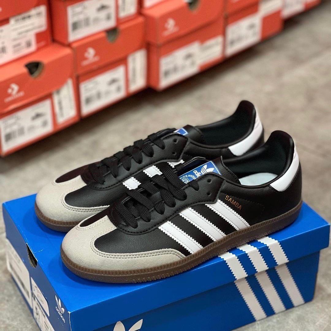 Adidas Samba Black Ash Premium