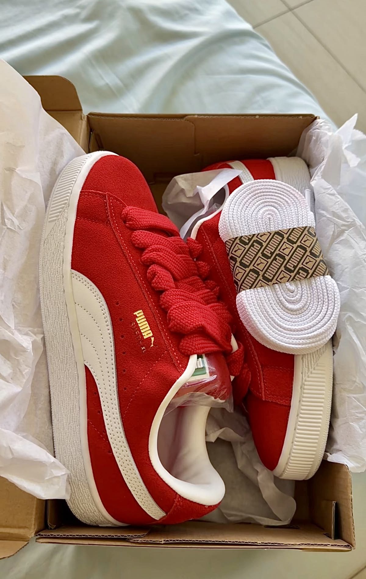 Puma Suede Xl Red Premuim