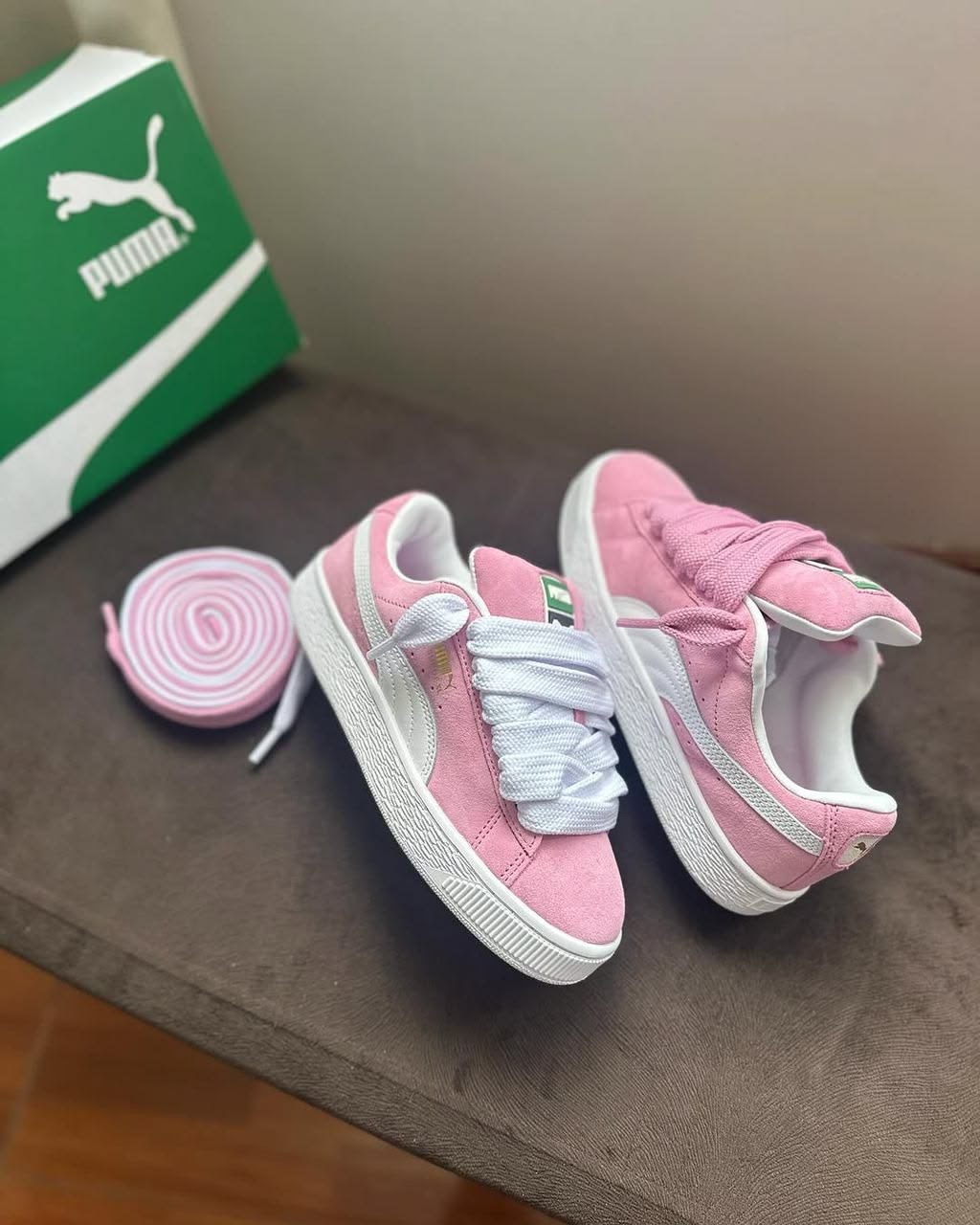 Puma Suede Xl Pink Pink Quality