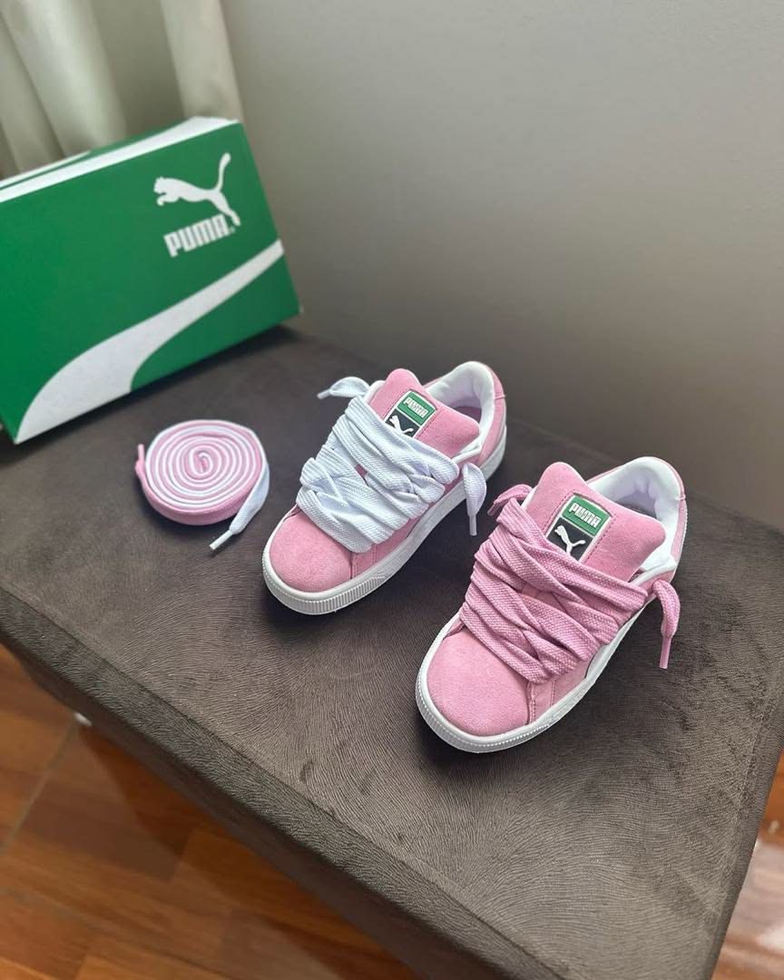 Puma Suede Xl Pink Pink Quality