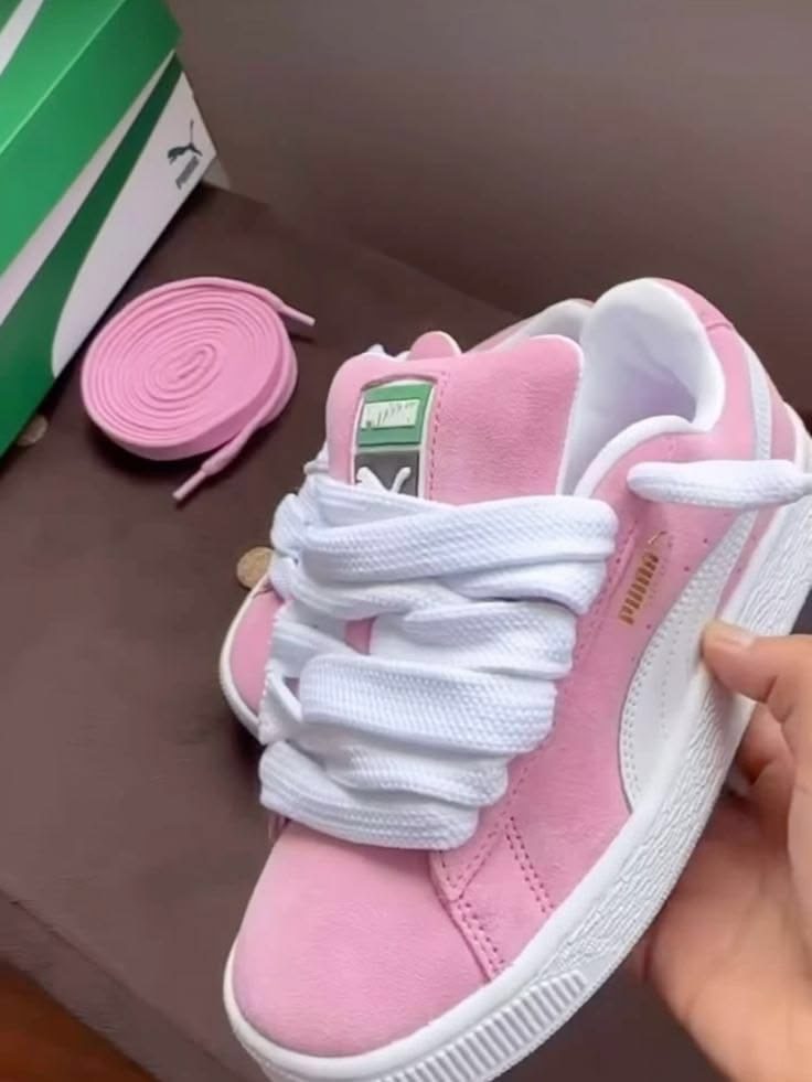 Puma Suede Xl Pink Pink Quality