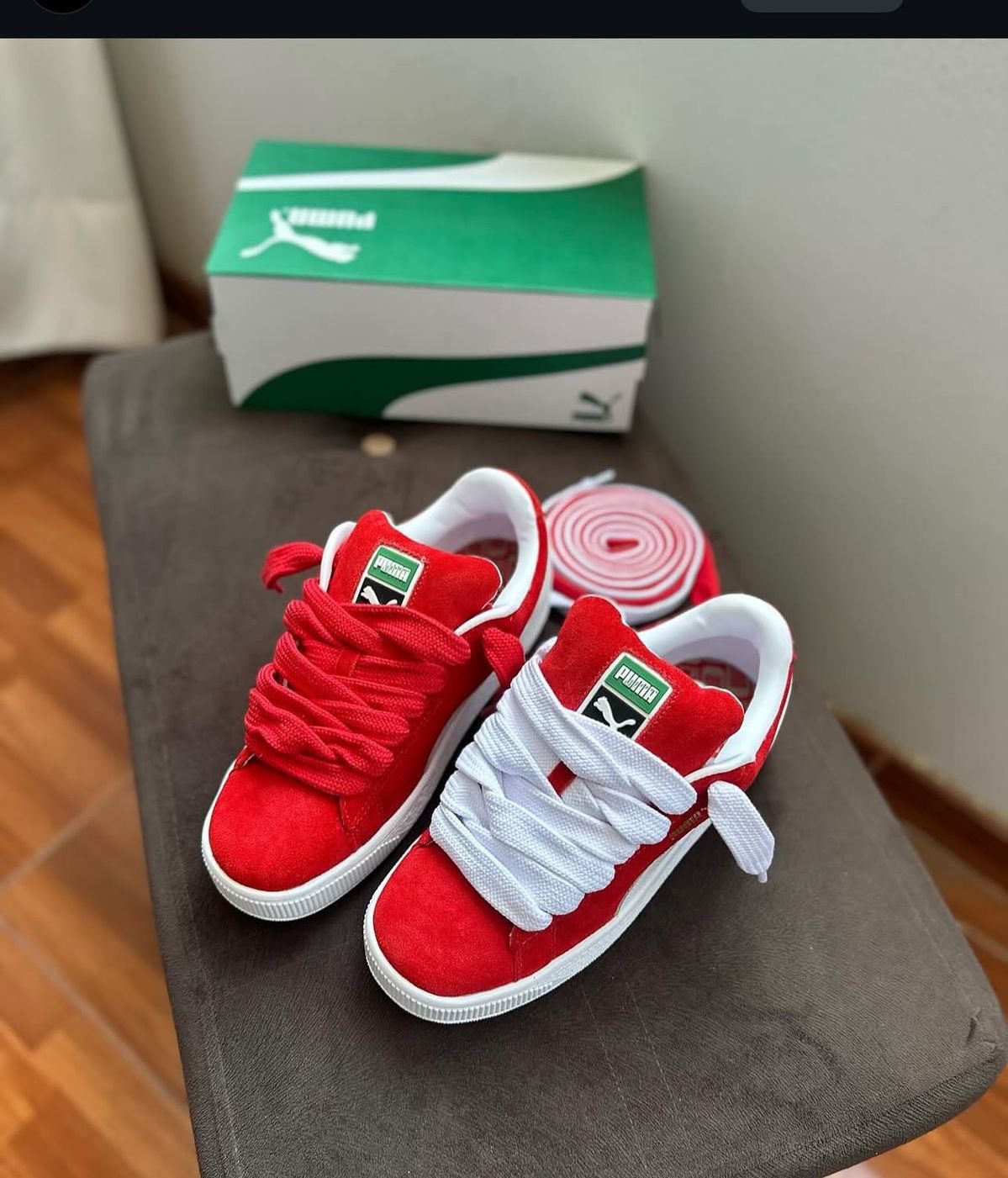 Puma Suede Xl Red Premuim