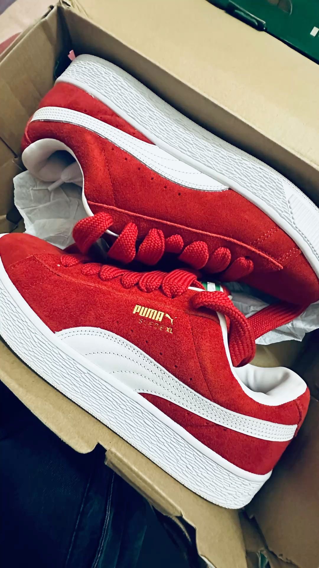 Puma Suede Xl Red Premuim