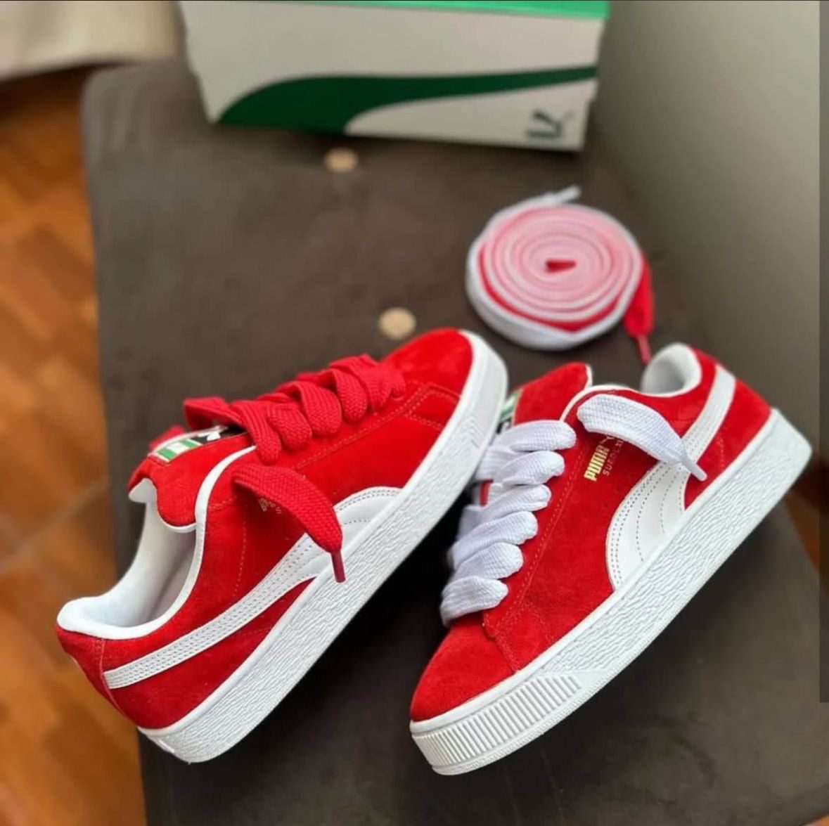 Puma Suede Xl Red Premuim
