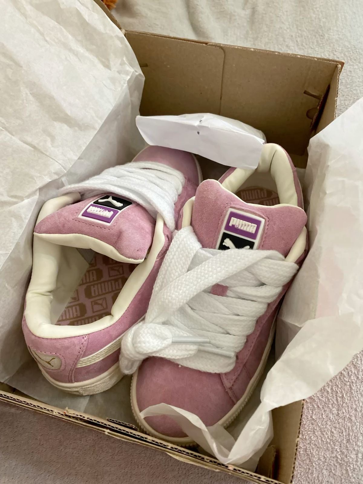 Puma Suede Xl Pink Pink Quality