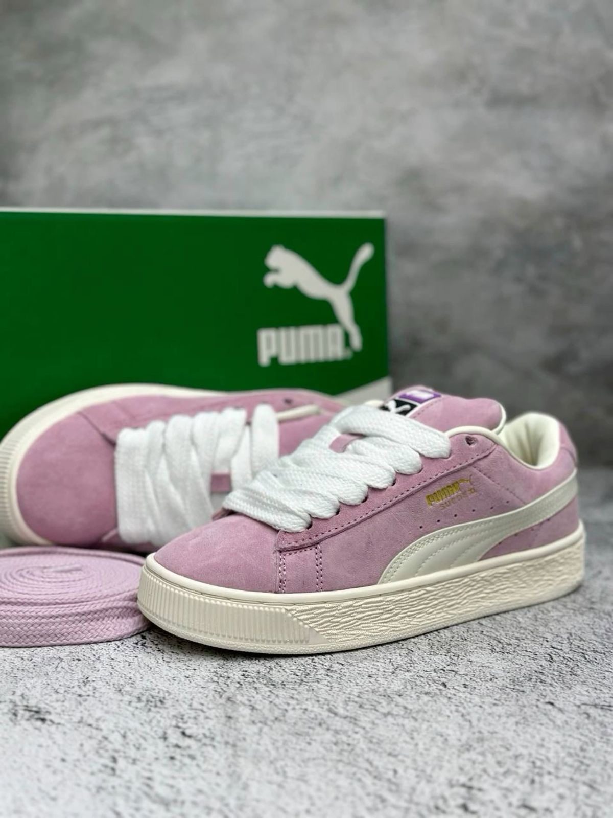 Puma Suede Xl Pink Pink Quality