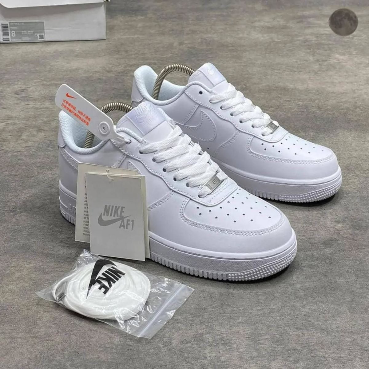 WHITE ALL SIZE AF1  PREMIUM QUALITY