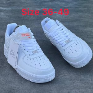 WHITE ALL SIZE AF1  PREMIUM QUALITY