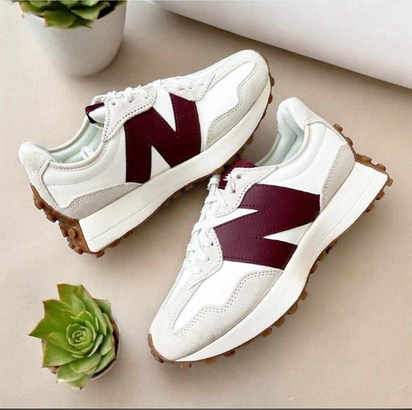 NB 327 Moonbeam Burgundy