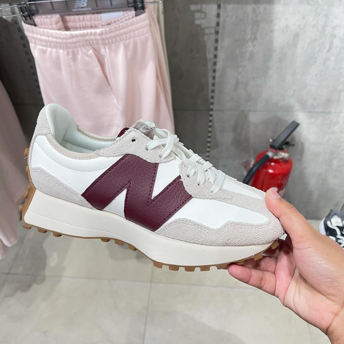 NB 327 Moonbeam Burgundy