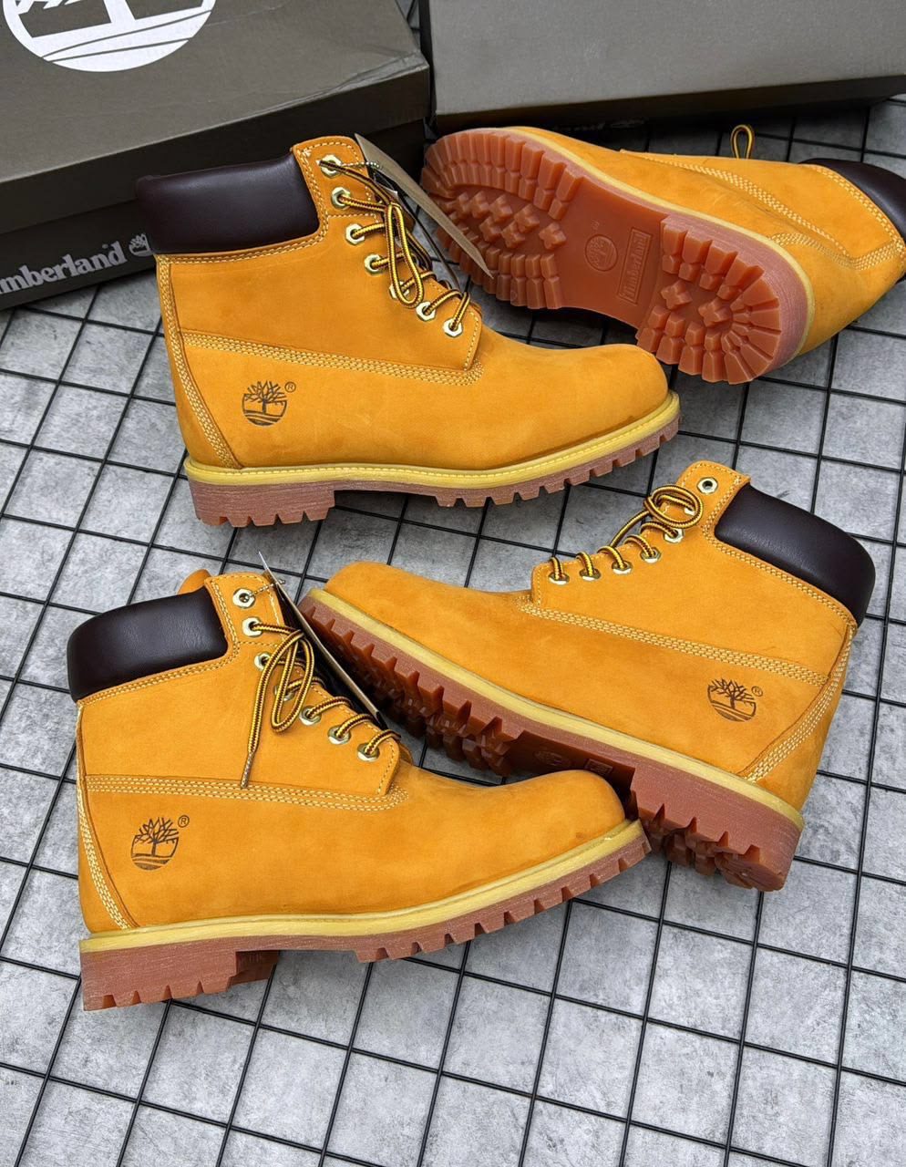 TIMBERLAND BOOT BROWN LUXURY BEST SELLING